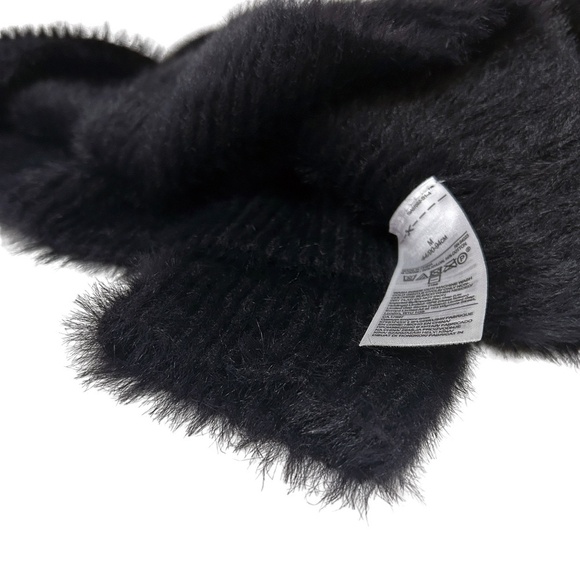 Banana Republic Sweater Mock Neck Nylon Cotton Fuzzy Cosy Super Soft Pullover - Picture 10 of 14